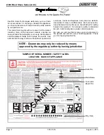 Preview for 2 page of Quadra-Fire 4300 Series Owner'S Manual