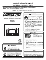 Quadra-Fire 5100 ACC Installation Manual preview