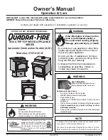 Quadra-Fire 5700 STEP TOP ACC Owner'S Manual preview