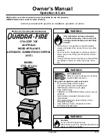 Quadra-Fire 57ST-ACC-AU Owner'S Manual preview