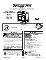 Preview for 1 page of Quadra-Fire 7100FP-BK-B Owner'S Manual