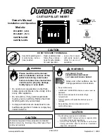 Preview for 1 page of Quadra-Fire 810-02901 MBK Owner'S Manual