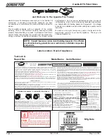 Предварительный просмотр 2 страницы Quadra-Fire CASTILE-CSB-B Owner'S Manual Installation And Operation