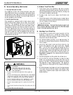 Предварительный просмотр 23 страницы Quadra-Fire CASTILE-CSB-B Owner'S Manual Installation And Operation