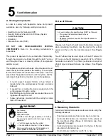 Предварительный просмотр 10 страницы Quadra-Fire CASTILE-GAS-CSB Owner'S Manual