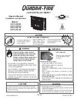 Preview for 1 page of Quadra-Fire CASTILEI-CSB Owner'S Manual