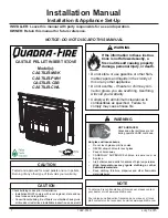 Quadra-Fire CASTILEI-MBK Installation Manual preview