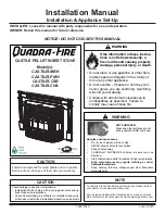 Preview for 1 page of Quadra-Fire CASTILEI-MBK Installation Manual