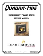 Quadra-Fire CB1200 Service Manual preview