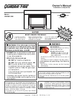 Quadra-Fire COLBAY-INS Owner'S Manual preview