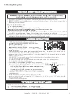 Preview for 9 page of Quadra-Fire COLBAY-INS Owner'S Manual