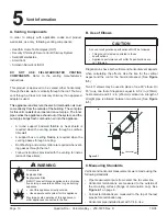 Preview for 10 page of Quadra-Fire Direct Vent Gas Appliance COLBAY-FS-B Installation And Operation Manual