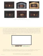 Preview for 8 page of Quadra-Fire Direct Vent Gas Fireplace Insert Brochure