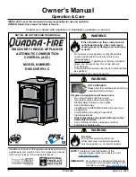 Quadra-Fire DISCOVERY I Series Owner'S Manual preview