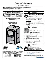 Preview for 1 page of Quadra-Fire DISCOVERY-III-C Owner'S Manual