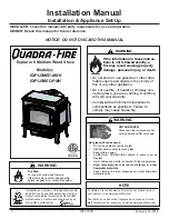 Quadra-Fire Explorer II Medium EXPLRMED-MBK Installation Manual preview