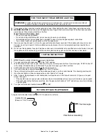 Предварительный просмотр 14 страницы Quadra-Fire FG21SP-LP Owner'S Manual