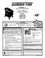 Preview for 1 page of Quadra-Fire GARNET-D-CSB Owner'S Manual