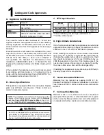 Preview for 4 page of Quadra-Fire GARNET-D-CSB Owner'S Manual