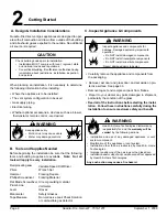 Preview for 6 page of Quadra-Fire GARNET-D-CSB Owner'S Manual