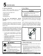 Preview for 10 page of Quadra-Fire GARNET-D-CSB Owner'S Manual