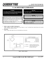 Preview for 4 page of Quadra-Fire GarnetE SERIES Installation & Operating Instructions Manual