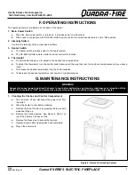 Preview for 7 page of Quadra-Fire GarnetE SERIES Installation & Operating Instructions Manual