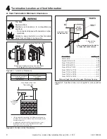 Предварительный просмотр 9 страницы Quadra-Fire HUDBAY-FS Installation Manual