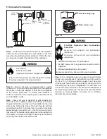 Предварительный просмотр 13 страницы Quadra-Fire HUDBAY-FS Installation Manual