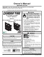 Quadra-Fire MT. VERNON E2 Manual preview