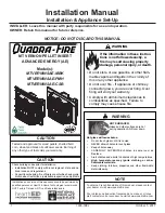 Quadra-Fire MTVERNINSAE-CSB Installation Manual preview