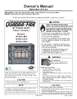 Quadra-Fire MTVI-E2-CSB Owner'S Manual preview