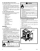 Предварительный просмотр 6 страницы Quadra-Fire OUTFITTER-II Installation Manual