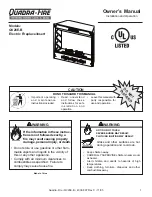 Preview for 1 page of Quadra-Fire QV26E-B Owner'S Manual