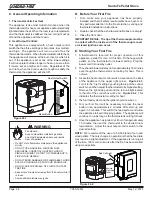 Preview for 24 page of Quadra-Fire Santa Fe Pellet Stove Owner'S Manual Installation And Operatio