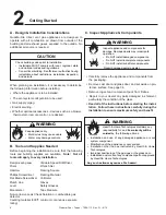 Preview for 6 page of Quadra-Fire TOPAZ Direct Vent Room Heater 839-1290 Installation And Operation Maintenance Owner'S Manual