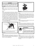 Preview for 21 page of Quadra-Fire TOPAZ Direct Vent Room Heater 839-1290 Installation And Operation Maintenance Owner'S Manual