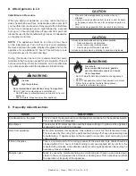 Preview for 39 page of Quadra-Fire TOPAZ Direct Vent Room Heater 839-1290 Installation And Operation Maintenance Owner'S Manual