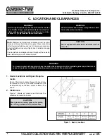 Preview for 4 page of Quadra-Fire VILLAGE COLLECTION Installation & Operating Instructions Manual