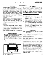 Preview for 23 page of Quadra-Fire Yosemite YOSEMITE-MBK Installation & Operation Manual