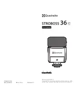 Quadralite Stroboss 36 C Instruction Manual preview