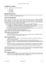 Preview for 7 page of Quadralite VideoLED 600 User Manual