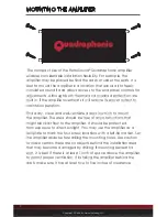 Preview for 8 page of QUADRAPHONIC QUAD4 User Manual