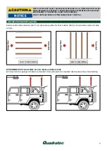 Preview for 3 page of Quadratec Quadratop 12020-2000 Installation Manual