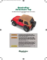 Предварительный просмотр 1 страницы Quadratec QuadraTop Adventure Top 1113.00 Series Installation Manual