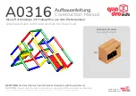 Quadro mdb A0316 Construction Manual preview