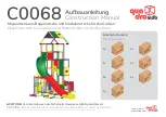 Preview for 1 page of Quadro mdb Mega Slide with Curved Slide and Modular Slide for the Big... Construction Manual