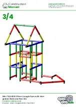 Preview for 3 page of Quadro mdb Mini TiQUADRO Giant Jungle Gym with Integrated Slide and Pool... Construction Manual