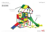 Preview for 10 page of Quadro mdb Princess' Castle with Watchtower, Baby Slide and Curved Slide B0098 Construction Manual