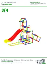 Preview for 3 page of Quadro mdb Toddler Playtower with Modular Slide and Baby... Construction Manual